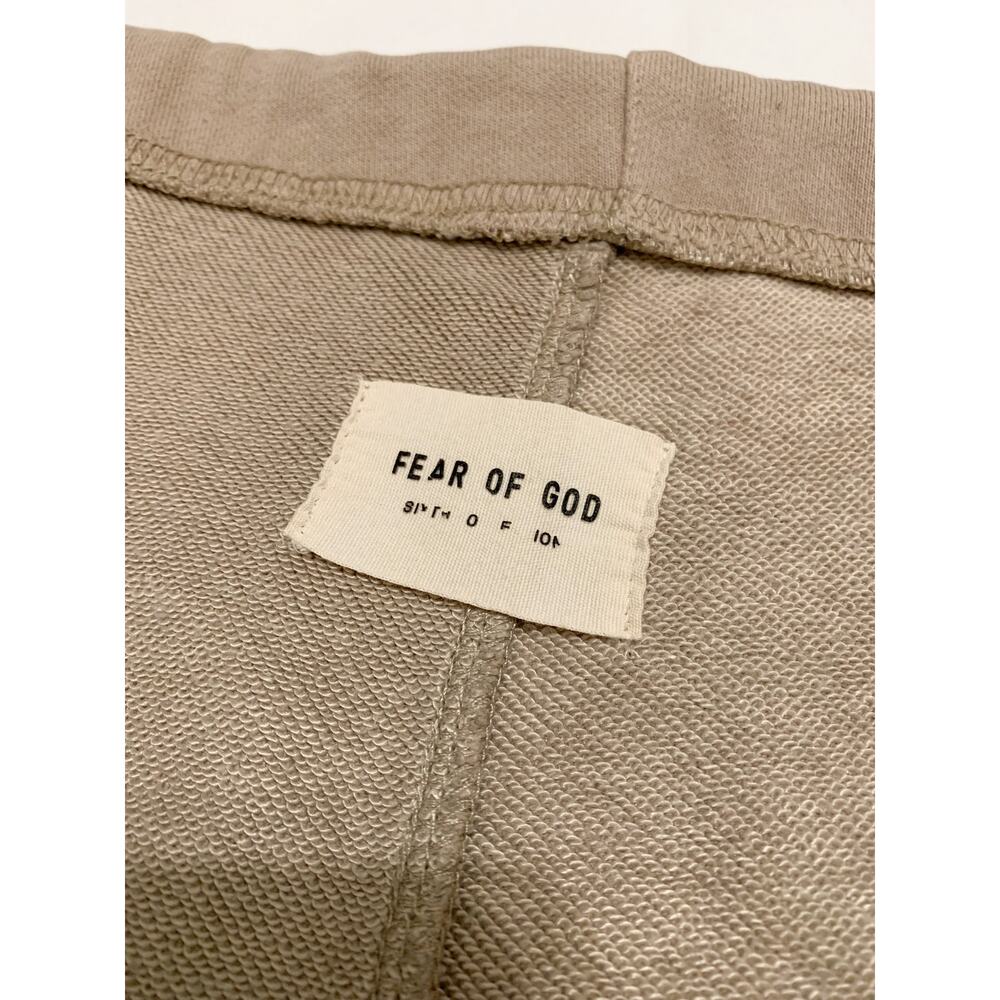 Essentials Tan Flat Front Men Shorts - image 6